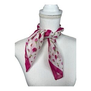 Floral Pink‎ Scarf